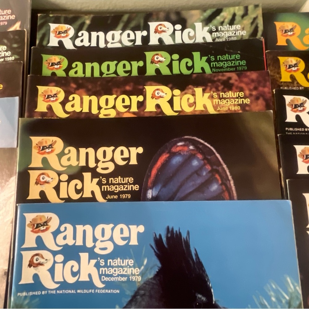 20 Ranger Rick Magazines 1979-1982 Educational Nature Homeschool Animal Nature - Picture 4 of 6